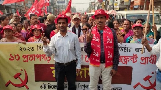 Nomination Submission process Kicked Off by Left Front for Assembly Poll 2023 Nomination Submission process Kicked Off by Left Front for Assembly Poll 2023
